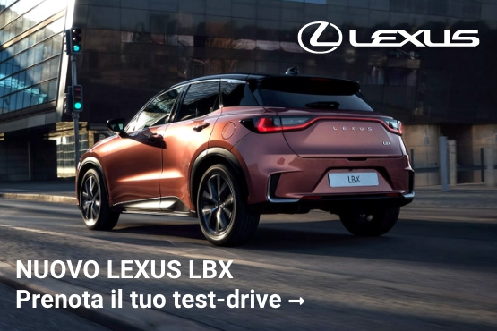 Nuovo Lexus LBX disponibile in show-room